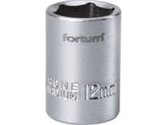 Fortum Vtična glava 1/4", 12mm, L 25mm