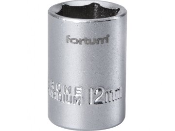 Fortum Vtična glava 1/4", 12mm, L 25mm