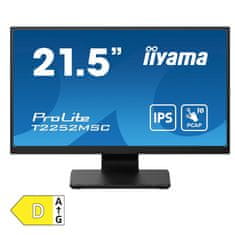 iiyama ProLite T2252MSC-B2AG 54,5cm (21,5") FHD IPS zvočniki na dotik informacijski / interaktivni monitor