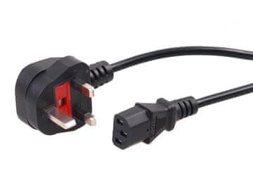 Maclean MCTV-808 42162 Napajalni kabel 3-pinski 5m vtič GB