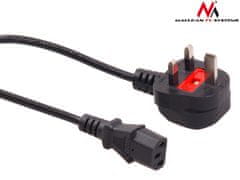 Maclean MCTV-805 42159 Napajalni kabel 3-pinski 1m vtič GB