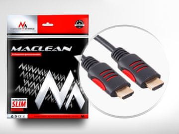 Maclean MCTV-813 42188 hdmi-hdmi kabel 3m v1.4 30AWG s feritnimi filtri