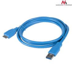Maclean MCTV-587 46437 Kabel USB 3.0 AM-microBM od vtičnice do vtičnice 1,5 m