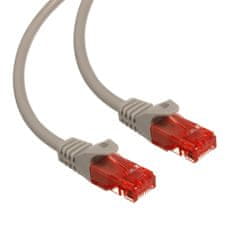 Maclean MCTV-300 S 47257 UTP cat6 kabel z vtičem v vtičnico 0,5 m sive barve