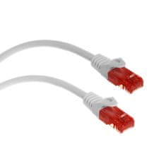 Maclean MCTV-300 W 47258 UTP patchcord cat6 kabel od vtiča do vtičnice 0,5 m bela