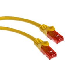 Maclean MCTV-300 Y 47260 UTP patchcord cat6 kabel od vtiča do vtičnice 0,5 m rumene barve
