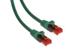 Maclean MCTV-300 G 47261 UTP cat6 kabel z vtičem v vtičnico 0,5 m zelen