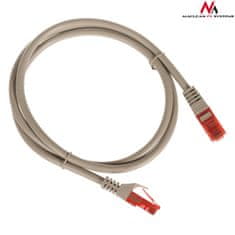 Maclean MCTV-301 S 47264 UTP cat6 kabel z vtičem v vtičnico 1m sive barve