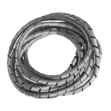 Maclean MCTV-685S 48456 Prevleka za maskiranje kablov (8,7*10 mm) 3 m srebrna spirala
