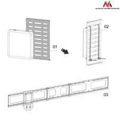 Maclean MC-802 57671 Mini držalo za procesor, tanek odjemalec