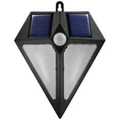 Maclean Maclean LED svetilka, sončna, stenska, z detektorjem gibanja, 6 LED, 2x sončna, MCE168