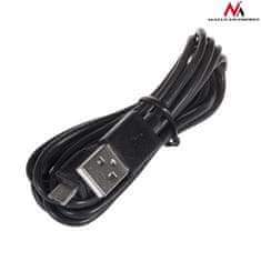 Maclean Avtomobilski polnilec max4.8A 2xUSB Maclean Energy MCE157 Qualcomm Quick Charge QC 3.0 plus kabel 1.5m Silver