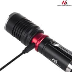 Maclean LED svetilka Cree 800 lumnov Maclean, polnilec, nosilec za kolo, MCE220