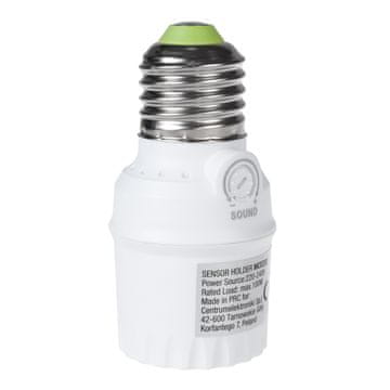 Maclean Žarnica s senzorjem zvoka Maclean, E27 s senzorjem zvoka, max 100W, območje 30dB - 90dB, MCE232