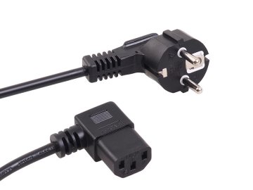 Maclean Maclean napajalni kabel, kotni, 3-pinski, EU vtič, 3 m, MCTV-803