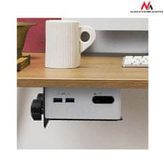 Maclean Maclean, držalo za mini PC NUC MAC, univerzalno, do 5 kg, črno, MC-720