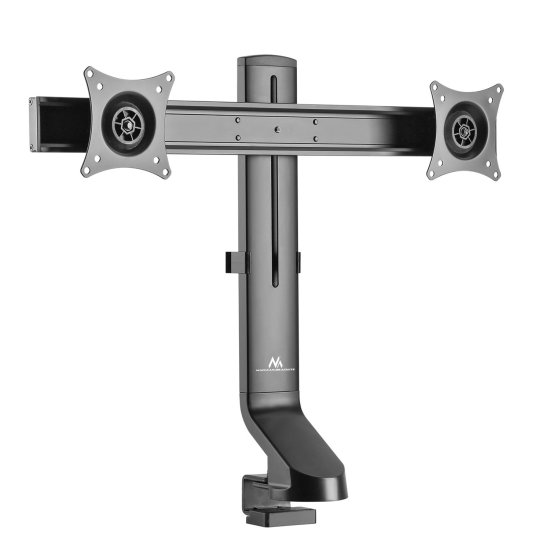 Maclean Namizni nosilec Maclean za dva monitorja / dvojni monitor, vesa 75x75 100x100, 17"-27", max 14kg, MC-854