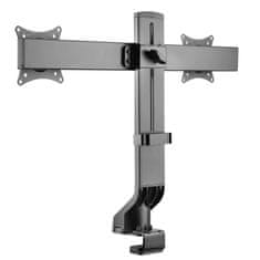 Maclean Namizni nosilec Maclean za dva monitorja / dvojni monitor, vesa 75x75 100x100, 17"-27", max 14kg, MC-854