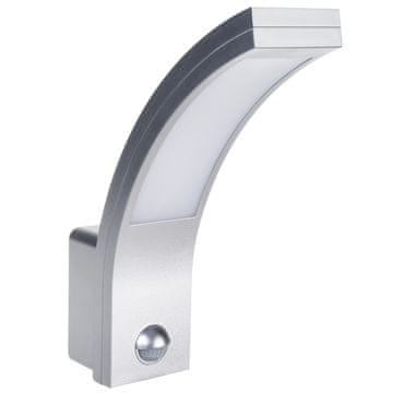 Maclean Maclean LED svetilka s senzorjem gibanja, PIR senzor gibanja, srebrna, 10W, IP54, 750lm, nevtralno bela (4000K) MCE244 S