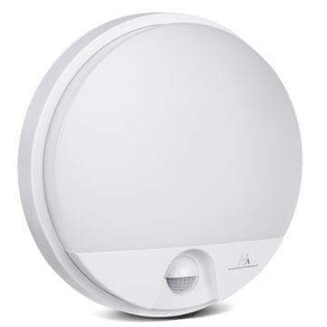 Maclean Maclean LED svetilka z detektorjem gibanja , senzor PIR, bela, 15W, IP54, 1100lm, nevtralna barva, MCE291 W