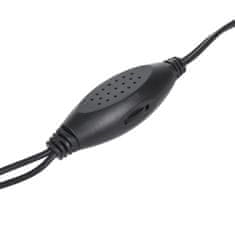 AUDIOCORE Računalniški zvočniki 6W USB minijack črni Audiocore AC835 LED