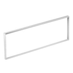 Maclean Okvir za površinsko montažo stropnih panelov Maclean, LED Energy, 1195 x 295 mm, višina 5 cm, bel aluminij, MCE542