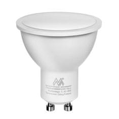 Maclean Maclean LED žarnica, GU10, 5W, 220-240V~, 50/60Hz, topla bela, 3000K, 400 lumnov, MCE435 WW