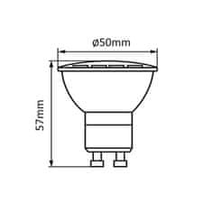 Maclean Maclean LED žarnica, GU10, 5W, 220-240V~, 50/60Hz, topla bela, 3000K, 400 lumnov, MCE435 WW