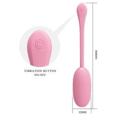 PRETTY LOVE Doreen polnilna vibrator žoga z elektro stimulacijo roza