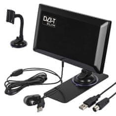 Maclean Aktivna sobna antena DVB-T/T2 HEVC Maclean Slim MCTV-948