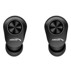 AUDIOCORE TWS BT 5.1 Audiocore slušalke v ušesih s 300 mAh polnilno bazo, 30 mAh slušalke, črne AC580