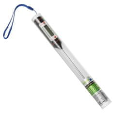 GreenBlue Živilski termometer/sonda, zeleno-modra, dolžina sonde 15 cm, temperaturno območje od -50 do +300 stopinj C, natančnost 0,1 stopinje C, GB178