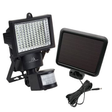 Maclean Solarni LED reflektor z detektorjem gibanja Maclean Energy IP44, 6W, 360lm, 6000K hladno bela, Li-ion 2400 mAh, 5,5V D