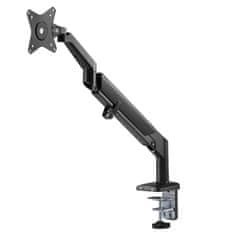 Ergo Office Namizni nosilec za monitor črne barve Ergo Office, s plinsko vzmetjo, 17"-32", 9 kg, ER-405B