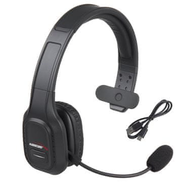 AUDIOCORE Audiocore slušalke bluetooth ANC za klicni center z mikrofonom, QCC3020, ANC, AVRCP, A2DP, HSP, HFP, SBC kodek AAC, AC864