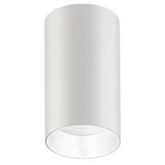 Maclean Maclean svetilka za površinsko montažo, točkasta, okrogla, aluminijasta, GU10, 55x100mm, bela, MCE458 W/W