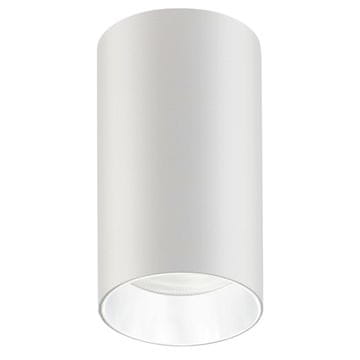 Maclean Maclean svetilka za površinsko montažo, točkasta, okrogla, aluminijasta, GU10, 55x100mm, bela, MCE458 W/W