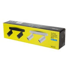 Maclean Maclean stenska/stropna svetilka, točkasta, premična, aluminij, 2xGU10, 55x100mm, barva mat črna, MCE452 B