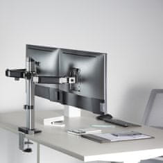 Ergo Office Deluxe Ergo Office Dvojno držalo za monitor, 17"-32", največ 9 kg, ER-449