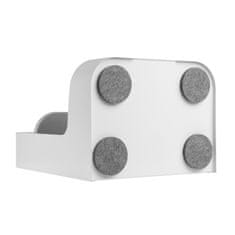 Ergo Office Ergo Office koš za smeti / organizator pod mizo s polico za dodatke, bela, max. 5 kg, ER-442
