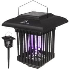 Maclean Maclean Solarna LED luč za insekticide, IP44, LED/UV, 2*AA Ni-MH 200 mAh akumulatorska baterija, solarna 2V DC MCE448