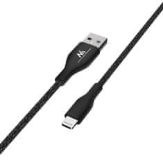 Maclean Kabel USB lightning MFi Apple (izdelan za iPhone / iPod / iPad) Maclean, 2.4A, 1m, czarny, MCE845B