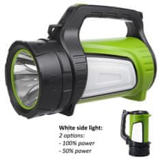 Maclean LED svetilka 3v1 Maclean, funkcija powerbank, 3 načini osvetlitve, 5W XM-L-T6, hladno bela 6500K, 3,7V 3x18650, 4500mAh, MCE345