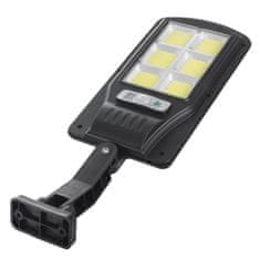 Maclean Solarna ulična svetilka LED s senzorjem gibanja in daljinskim upravljalnikom Maclean IP54, 4W, 400lm, 6500K, Li-ion 1200 mAh, 3 načini delovanja MCE446