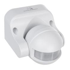 Maclean Maclean PIR detektor gibanja, infrardeči, IP44, bel, doseg 12 m, največja obremenitev 800/1200 W, MCE358 W