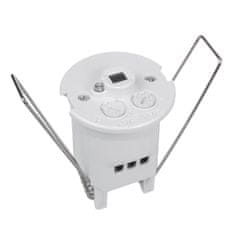 Maclean Maclean PIR detektor gibanja, stropni, domet 6 m, največja obremenitev 300/150 W, MCE359