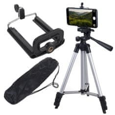 Maclean Univerzalni 1/4" Maclean stativ, za fotoaparate, kamere, pametne telefone, obročne luči max. 1020 mm, največ 2 kg, MC-164
