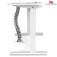 Maclean Maclean namizni organizator kablov/nosilec maske, 75 cm, srebrn, MC-768 S