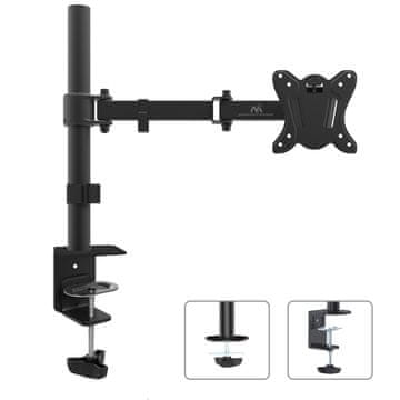 Maclean MC-690N 42980 Namizni nosilec za monitor LCD 13-27 palcev 8kg vesa 75x75 in 100x100