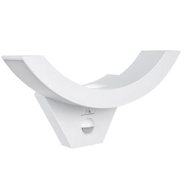 Maclean Maclean LED svetilka z detektorjem gibanja, senzor PIR, bela, 10W, IP54, 800lm, MCE290 W